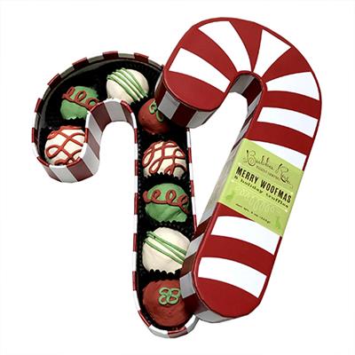 Candy Cane Cookie Box