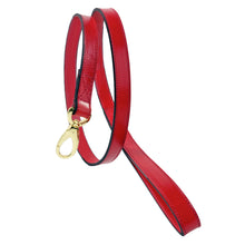 Au Naturale Matching Leather Collar and Leash Set