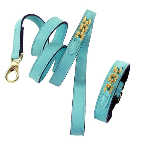 Colony Club Matching Collar and Leash Set